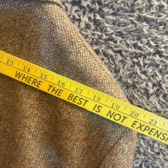 Harris Tweed Men's Vintage Herringbone WoolBlazer Jacket Size 48